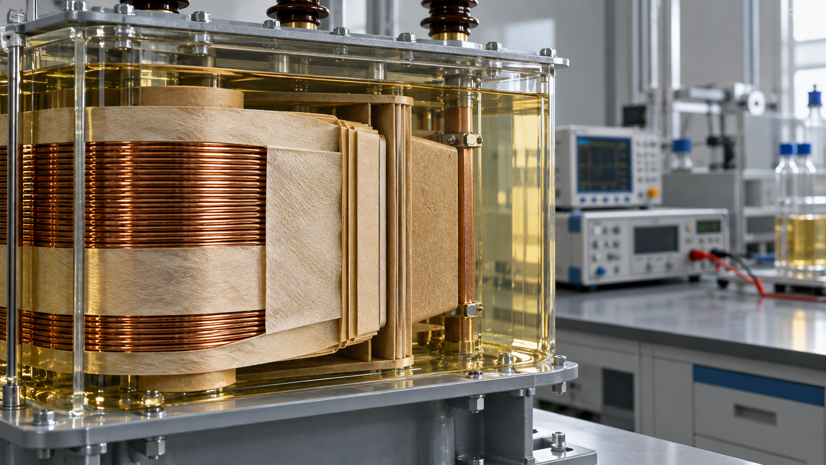 How moisture weakens insulation in oil-immersed transformers