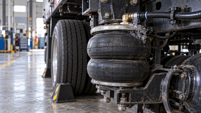 Why Truck Air Suspension Sags Overnight: Leak Diagnosis and Repair