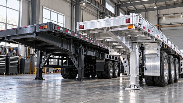 Steel vs. Aluminum Flatbed Trailers: Payload Gains and Repair Costs