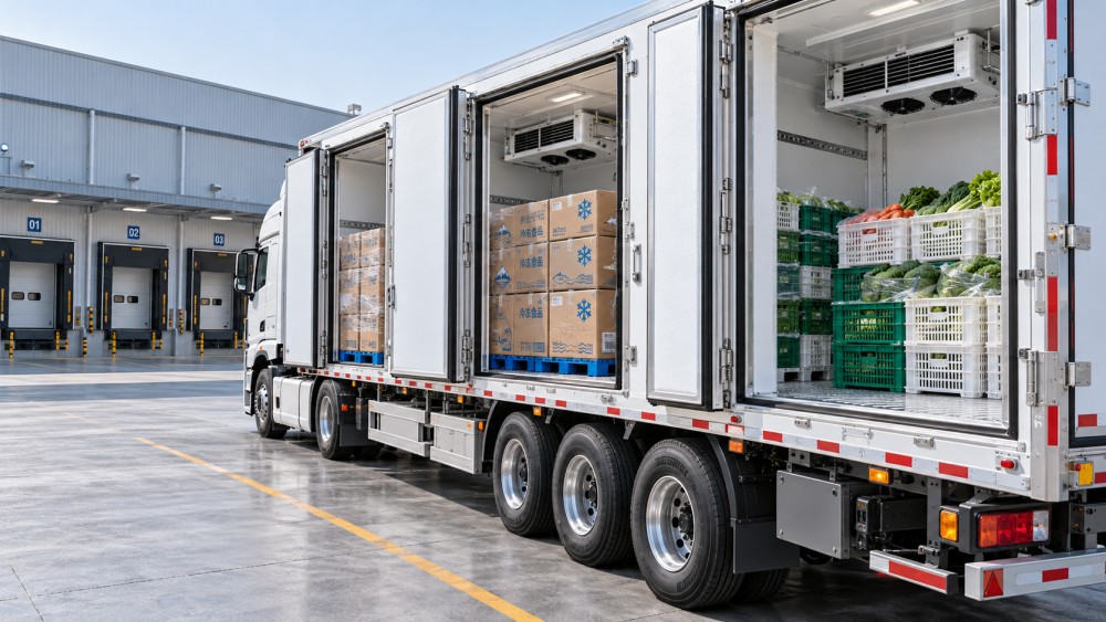 Buying Refrigerated Trailers for Multi-Temperature Food Delivery