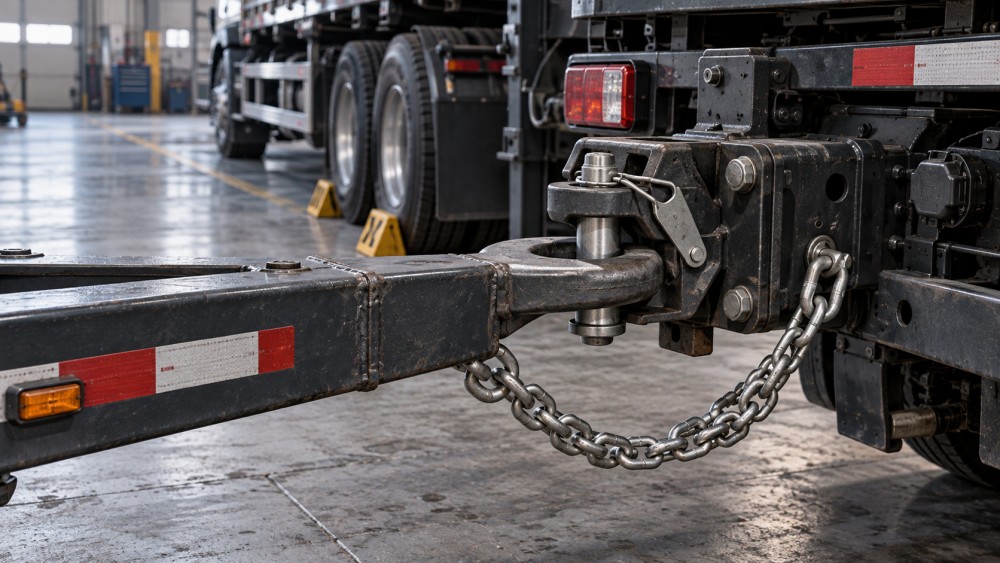 Full Trailer Coupling Checks: Drawbar Wear, Locking, and Safety Chains