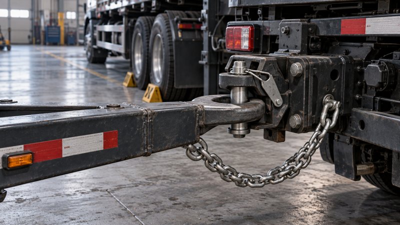 Full Trailer Coupling Checks: Drawbar Wear, Locking, and Safety Chains