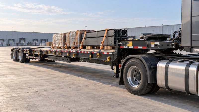 How Semi-Trailer Axle Position Changes Kingpin Load and Axle Weight