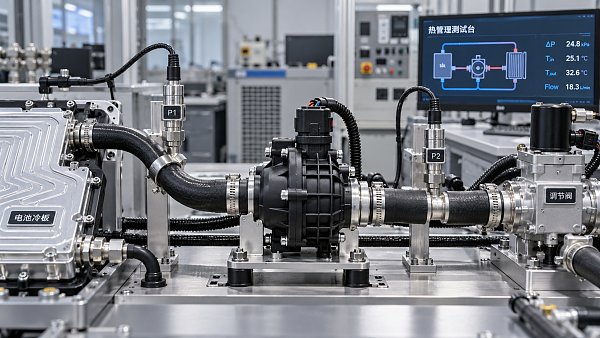 Sizing automotive electric coolant pumps for system pressure drop