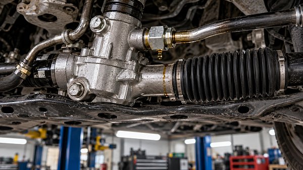 Finding fluid leaks in hydraulic power steering systems