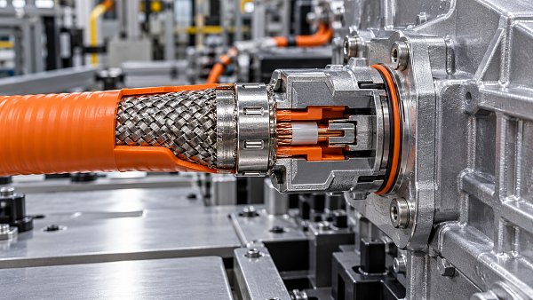 How shielding reduces EMI in automotive high-voltage wiring harnesses