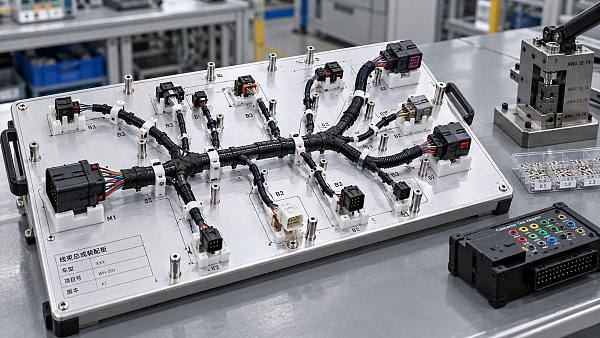 What drives tooling costs for custom automotive wiring harnesses?