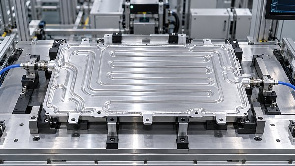 Choosing a leak test method for battery cooling plate production