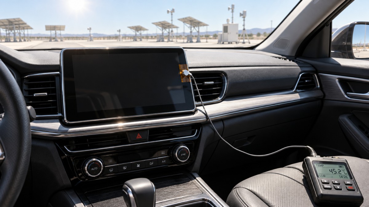 How Can You Confirm Cabin Heat Soak Is Causing Display Blackouts?