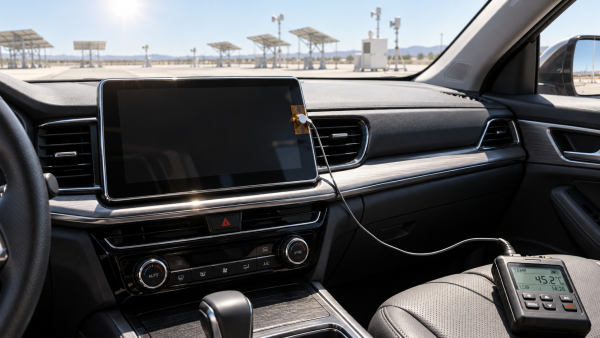 How Can You Confirm Cabin Heat Soak Is Causing Display Blackouts?