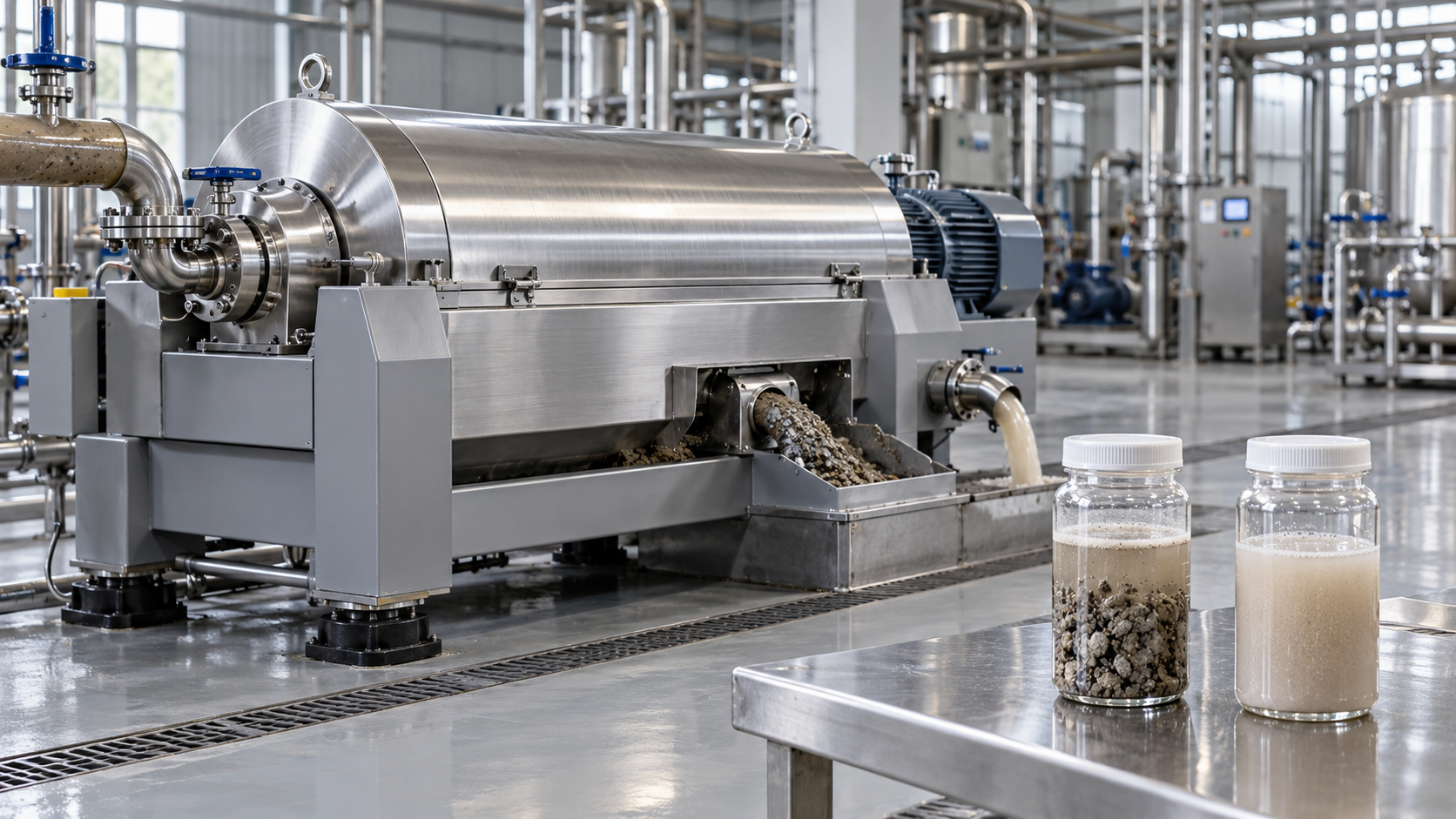 How particle size affects industrial centrifuge selection
