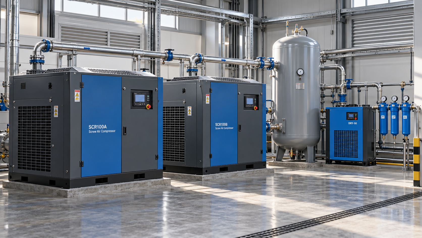 Is Global Industrial Thermal & Fluid Equipment Portal Useful for Comparing Air Compressors?
