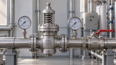 Why does outlet pressure creep up in pressure reducing valves?