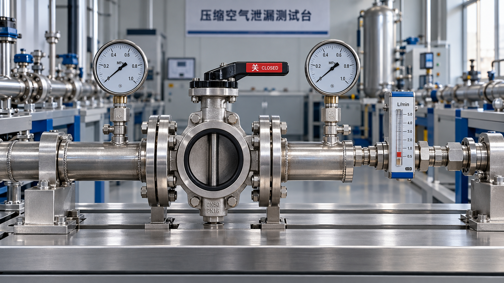 How Do You Measure Butterfly Valve Leakage in Compressed Air Systems?