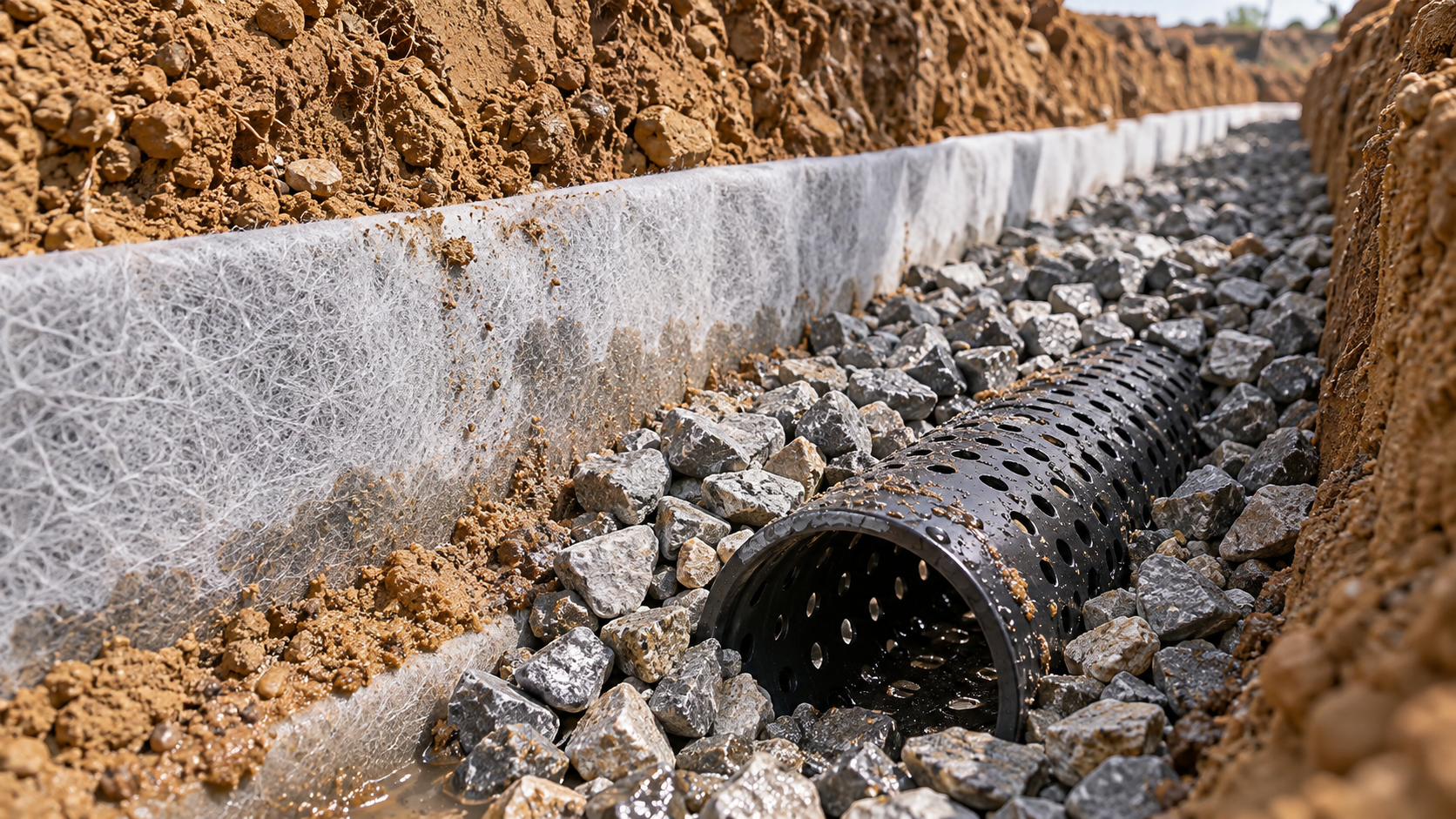 Why Geotextiles Clog in Drainage Systems and How to Prevent It Why Geotextiles Clog in Drainage Systems and How to Prevent It