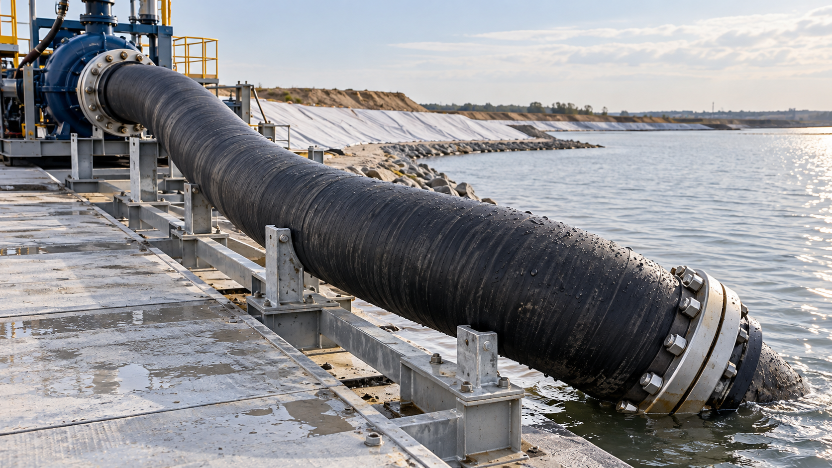 Dredging Hoses for Suction Duty: Vacuum Rating and Collapse Resistance