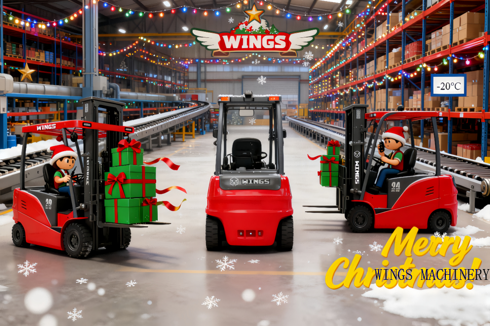 Wings - Merry Christmas - Forklift Wings - Merry Christmas - Forklift