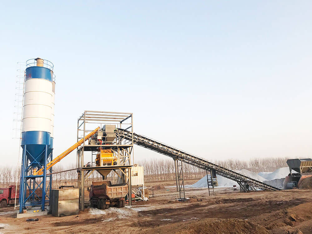 Concrete batching plant
