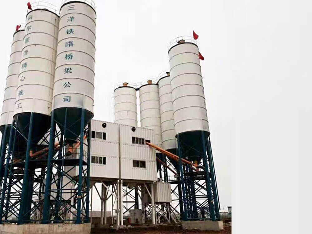 Concrete batching plant