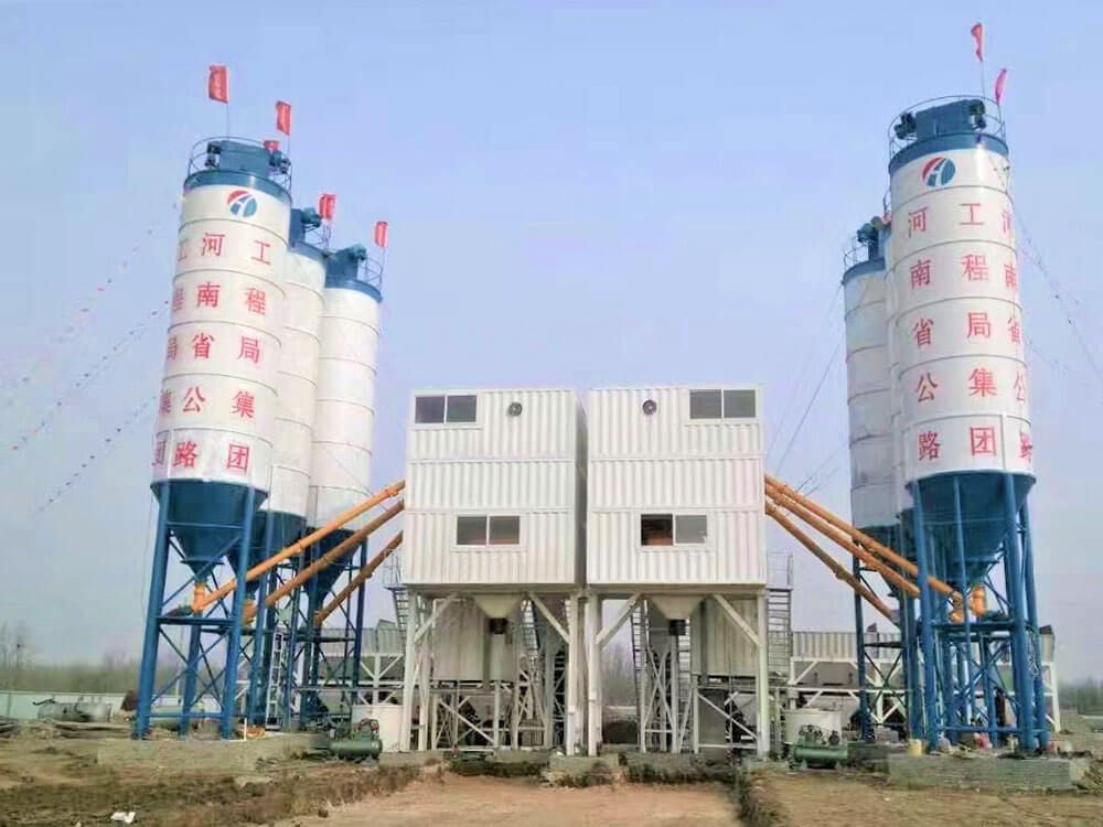 Concrete batching plant