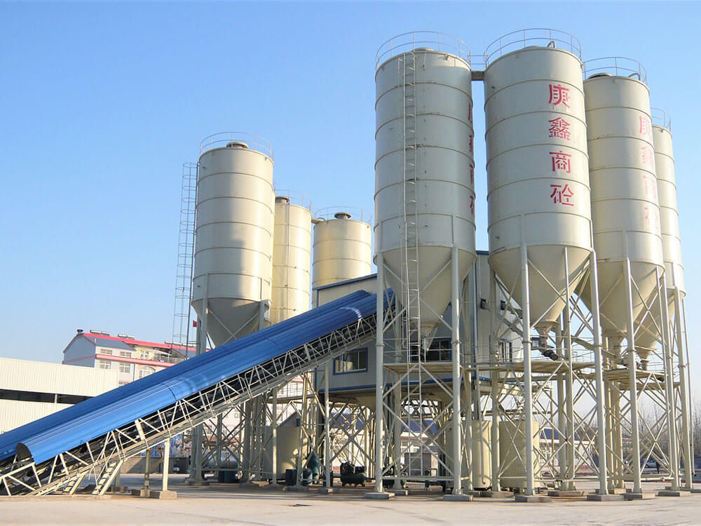 Concrete batching plant