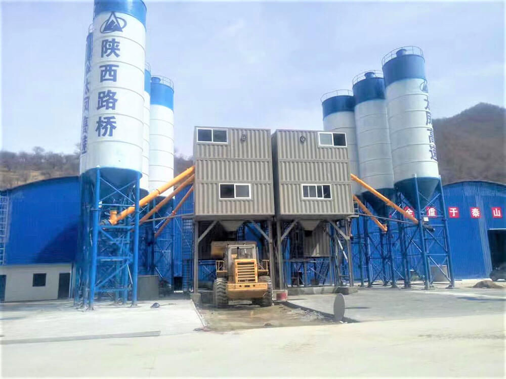 Concrete batching plant