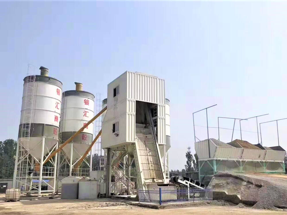 Concrete batching plant