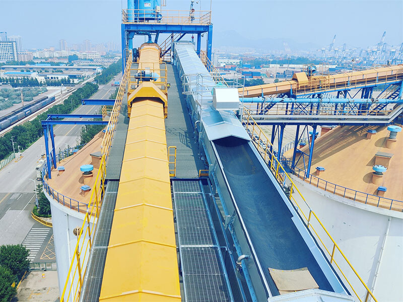 Port Area Grain Silo Conveyor System Engineering Project