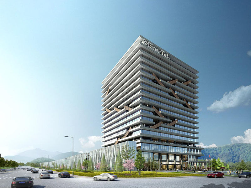 Steel structure engineering of Qingdao goer business