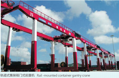 RPIC makes new achievement on the portal crane
