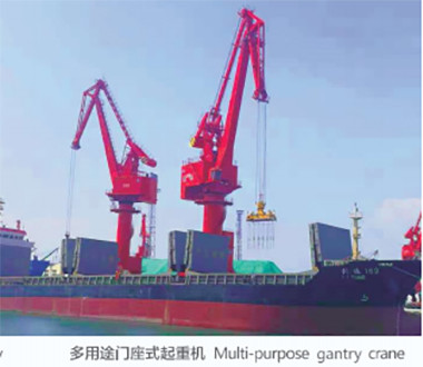 RPIC makes new achievement on the portal crane