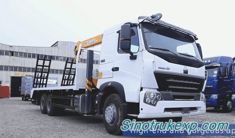 SINOTRUK A7 6X4 SELF LOADING TRUCK ZZ1257N5847P1 SINOTRUK A7 6X4 SELF LOADING TRUCK ZZ1257N5847P1