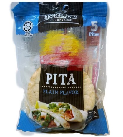 Clean label preservation solution for pita bread