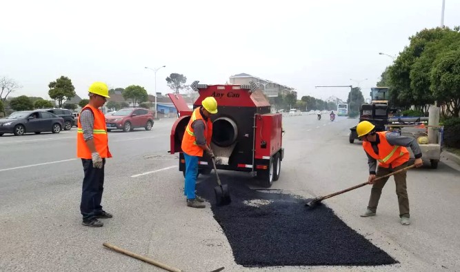 How to heat asphalt better in Winter