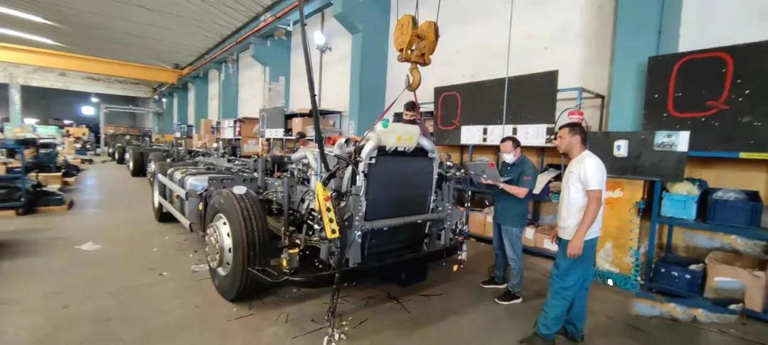 Morocco's first SITRAK automatic tractor