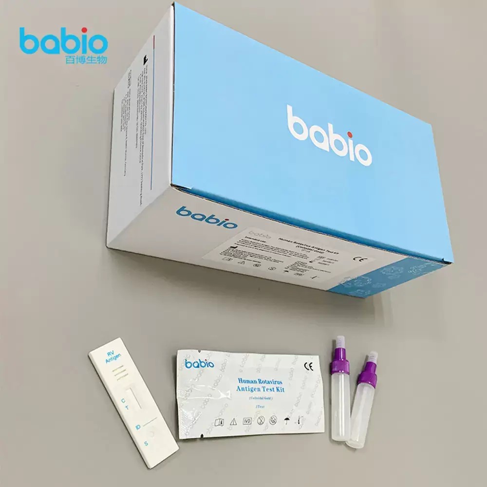 ROV Kit de détection de l’antigène du rotavirus humain : prélèvement d’échantillons de selles et test rapide | BABIO