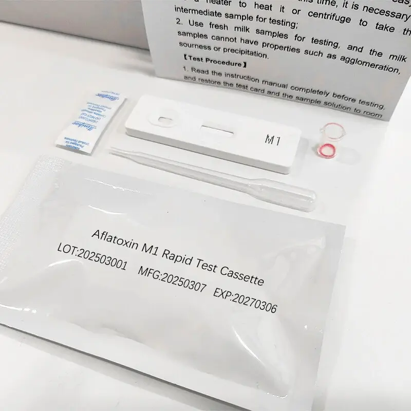 La sécurité laitière mondiale menacée : Babio lance un kit de détection rapide de l'aflatoxine M1 pour l'analyse du lait