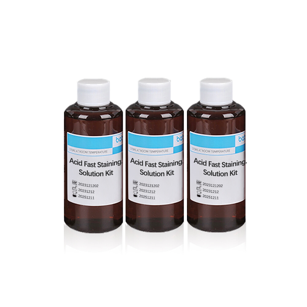 Kit de solución de tinción resistente a los ácidos
