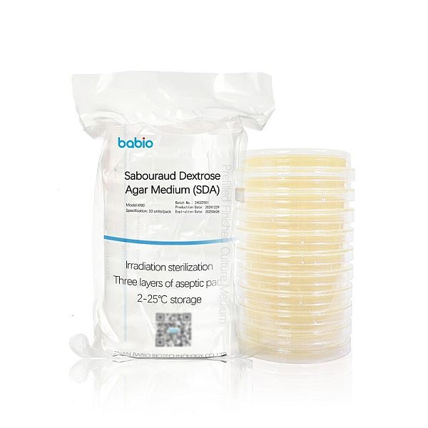 Medio de agar dextrosa Sapouraud (SDA)