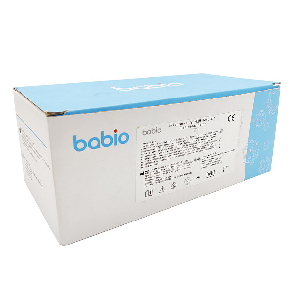 Kit de prueba de IgG/IgM para la filariasis (oro coloidal)