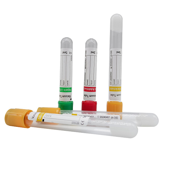 Tubos de recolección de sangre al vacío