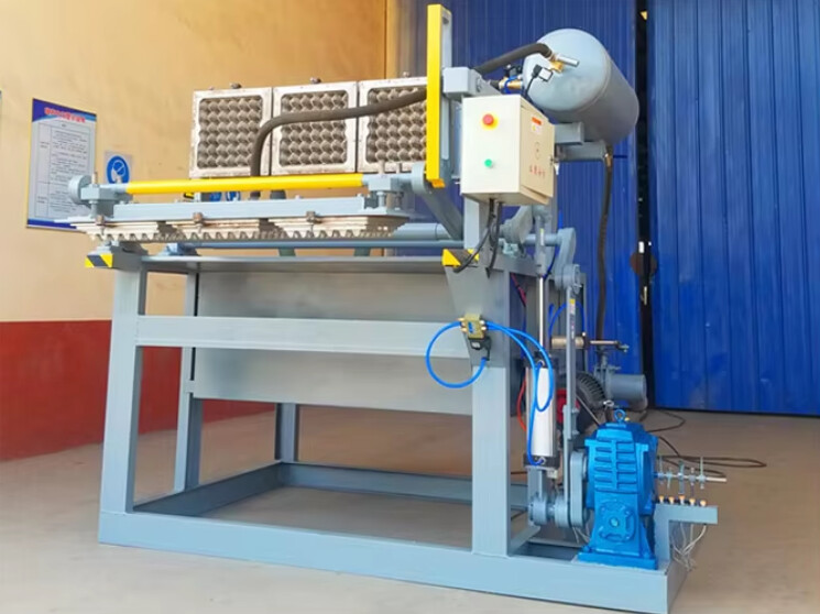 Dimensions and advantages of 4-side paper pulp egg tray making machine four-sided structure to enhance the durability and stability of the trays