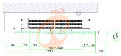 American poultry farm, 1 million layers, layer chicken cage, poultry farm equipment