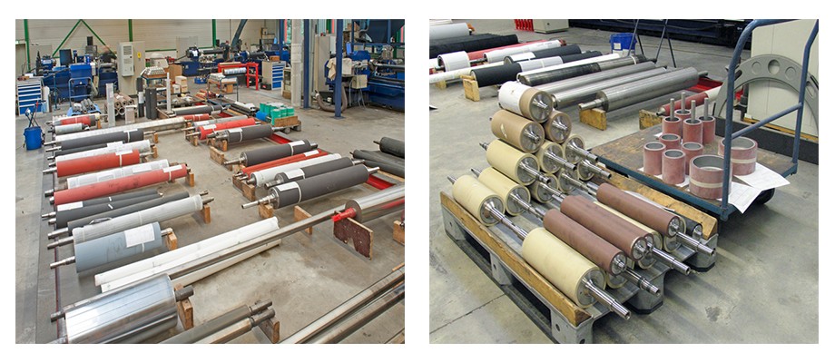 Classification and application of rubber rollers