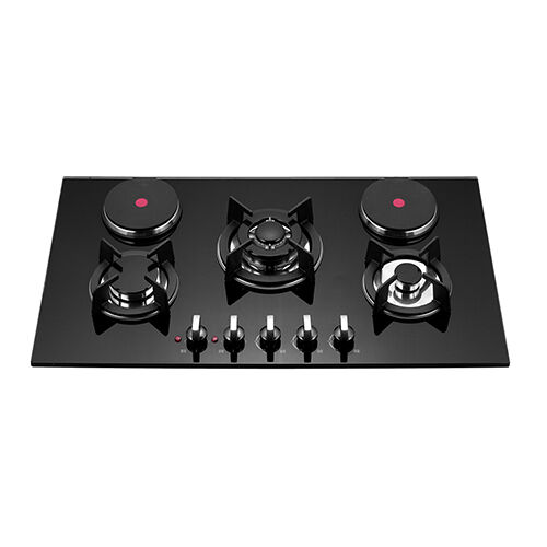SGE59001 glass top five burner 90cm gas and electric build in hob SGE59001 glass top five burner 90cm gas and electric build in hob