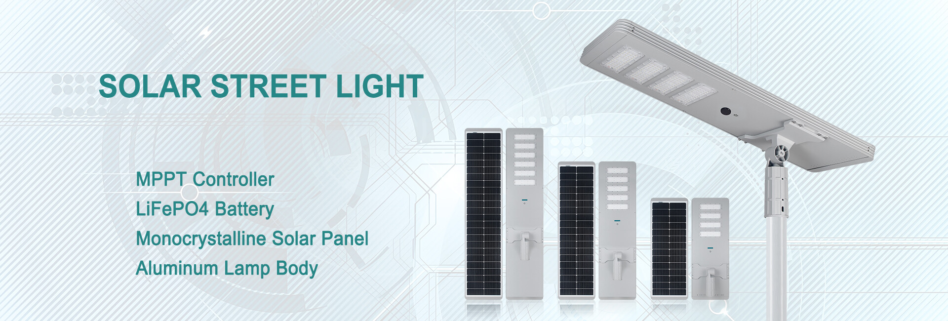 Solar street light TR408