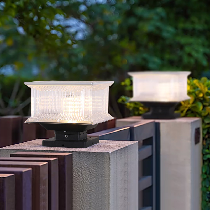 Xiuben Lighting SG-3 Outdoor garden solar pillar light Xiuben Lighting SG-3 Outdoor garden solar pillar light