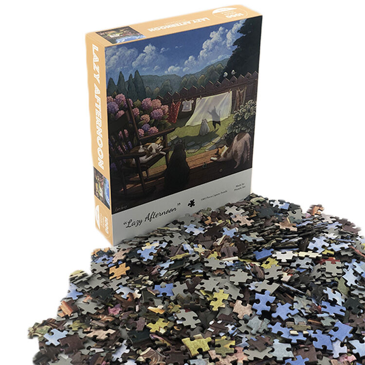 Lazy Afternoon - Cat jigsaw puzzle 1000 pieces