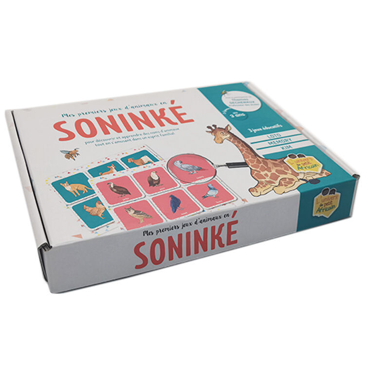 Custom Personalized Animal Educational Game Cards