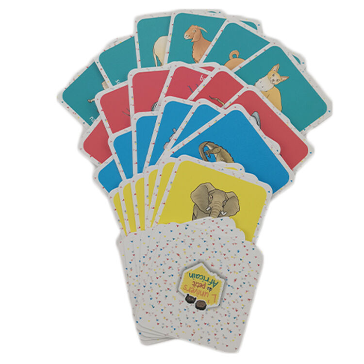 Custom Personalized Animal Educational Game Cards